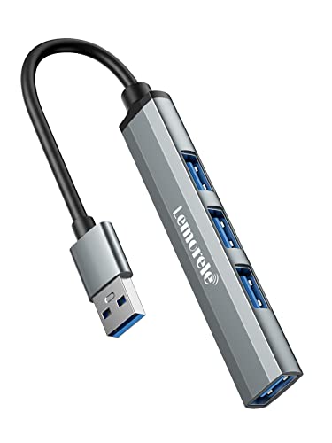 Hub USB, Lemorele 4 Ports...